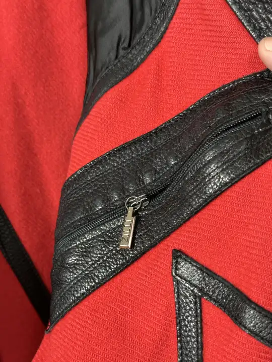 ZILLI Zilli "Huoene" Deerskin Bomber, detail view 14
