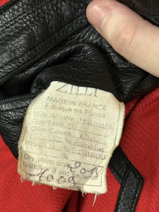 ZILLI Zilli "Huoene" Deerskin Bomber, detail view 16
