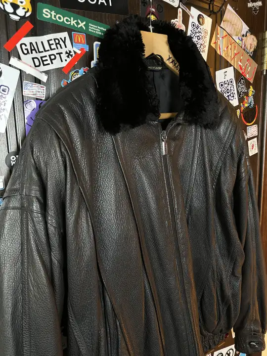 ZILLI Zilli "Huoene" Deerskin Bomber, detail view 8
