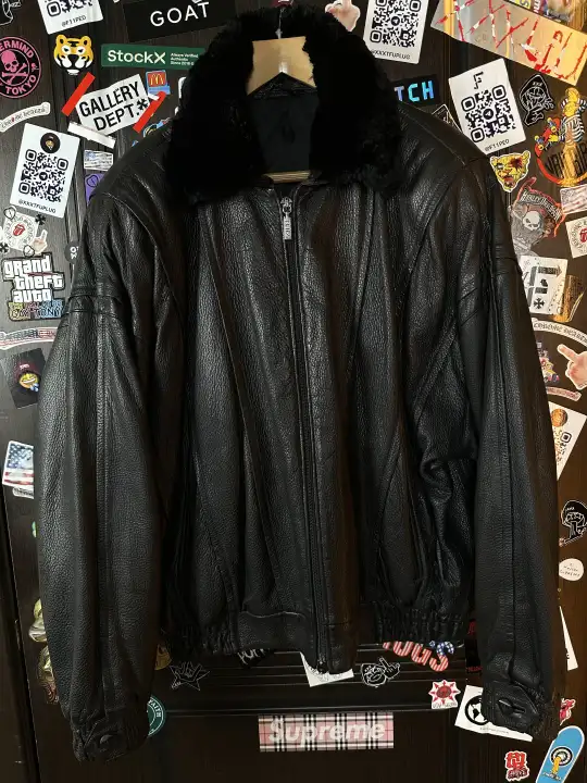 ZILLI Zilli "Huoene" Deerskin Bomber, detail view 4