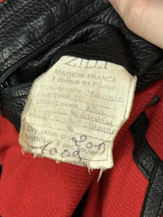 ZILLI Zilli "Huoene" Deerskin Bomber, detail view 17