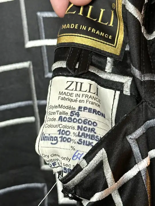 Zilli Zilli "Eperon" Lamb Jacket, detail view 15
