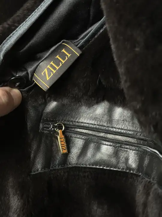 ZILLI Zilli "Ildan" Silk Weasel Coat, detail view 8