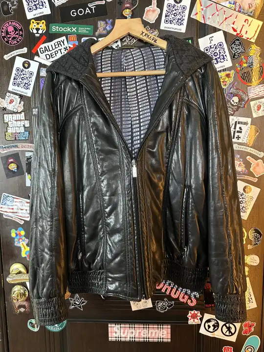 Zilli Zilli Lambskin Hood Jacket, detail view 3