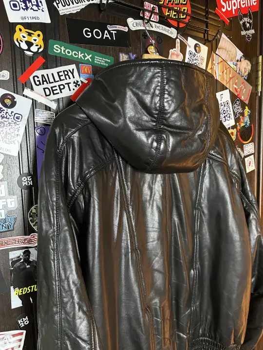 Zilli Zilli Lambskin Hood Jacket, detail view 6