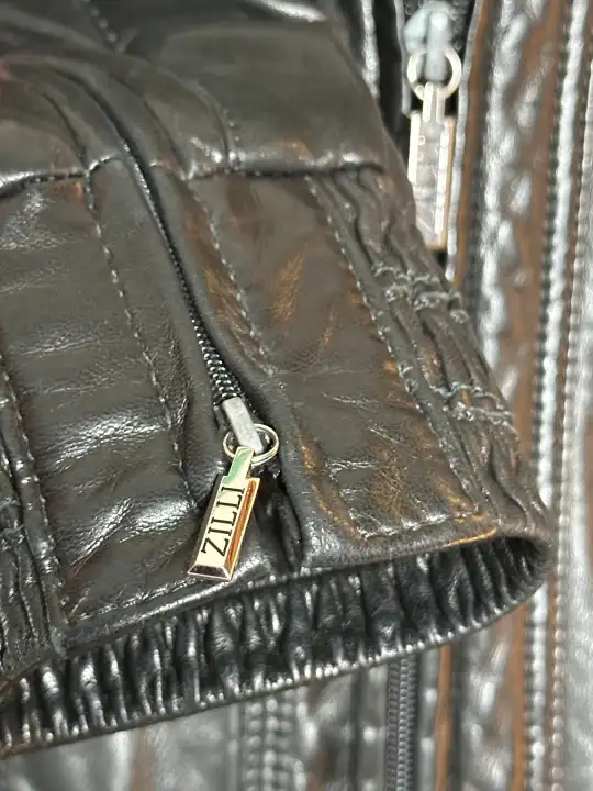 Zilli Zilli Lambskin Hood Jacket, detail view 8