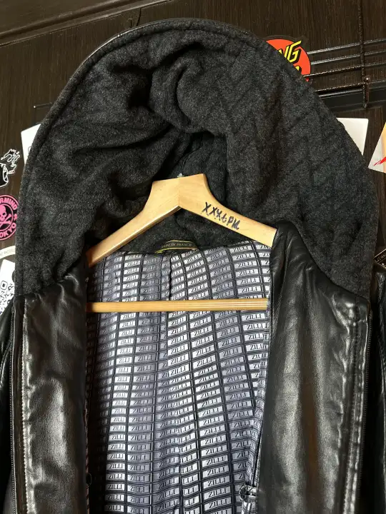 Zilli Zilli Lambskin Hood Jacket, detail view 19
