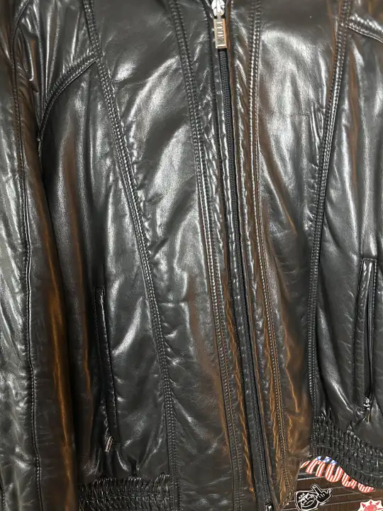 Zilli Zilli Lambskin Hood Jacket, detail view 7