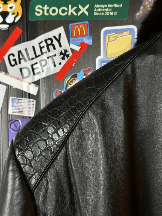 ZILLI Zilli "Mertopolis" Porosus Coat, detail view 8