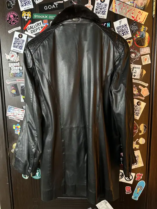 ZILLI Zilli "Mertopolis" Porosus Coat, detail view 3