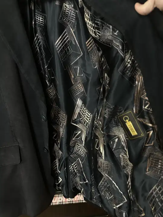 Zilli Zilli Suede Blazer, detail view 5