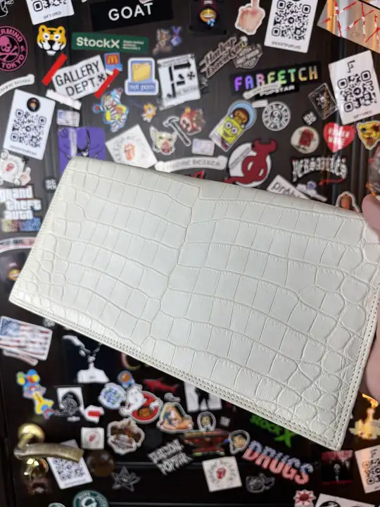 ZILLI Zilli White Croco bag, detail view 6