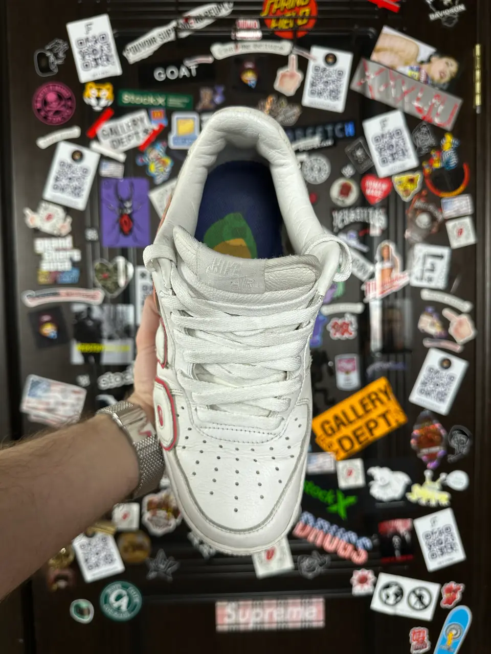 CPFM x Nike CPFM RED AIR AIRFORCR 1, detail view 3