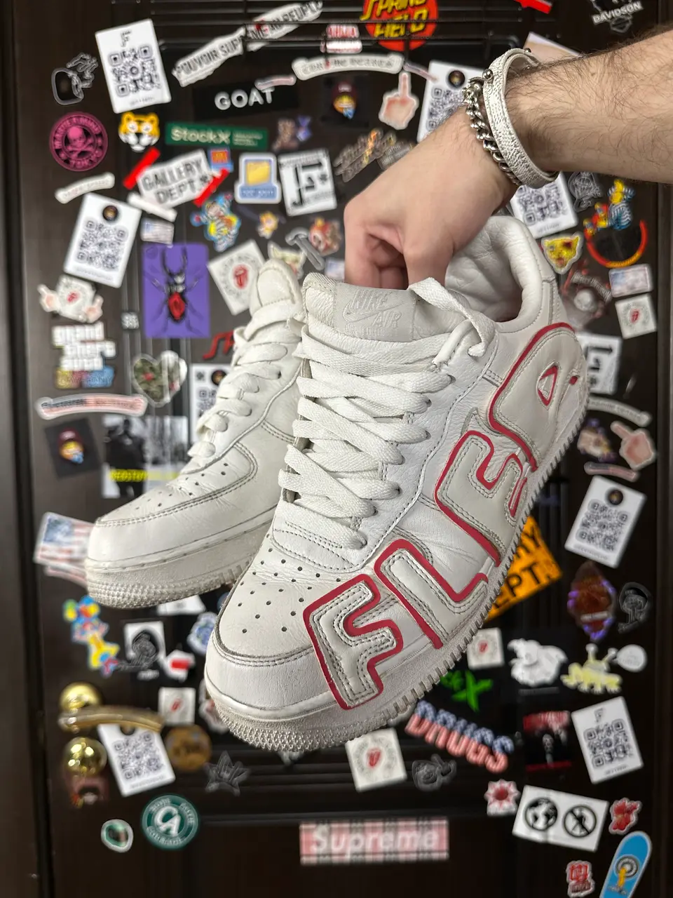 CPFM x Nike CPFM RED AIR AIRFORCR 1, detail view 8