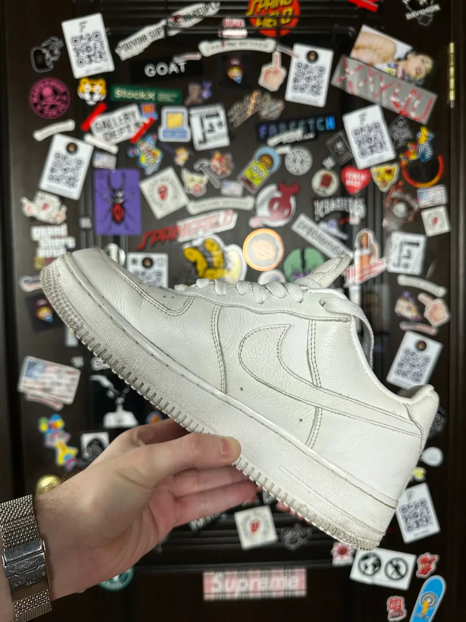 CPFM x Nike CPFM RED AIR AIRFORCR 1, detail view 4
