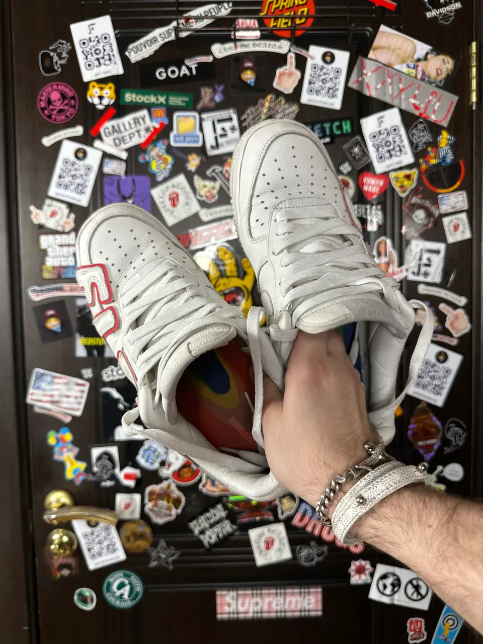 CPFM x Nike CPFM RED AIR AIRFORCR 1, detail view 10