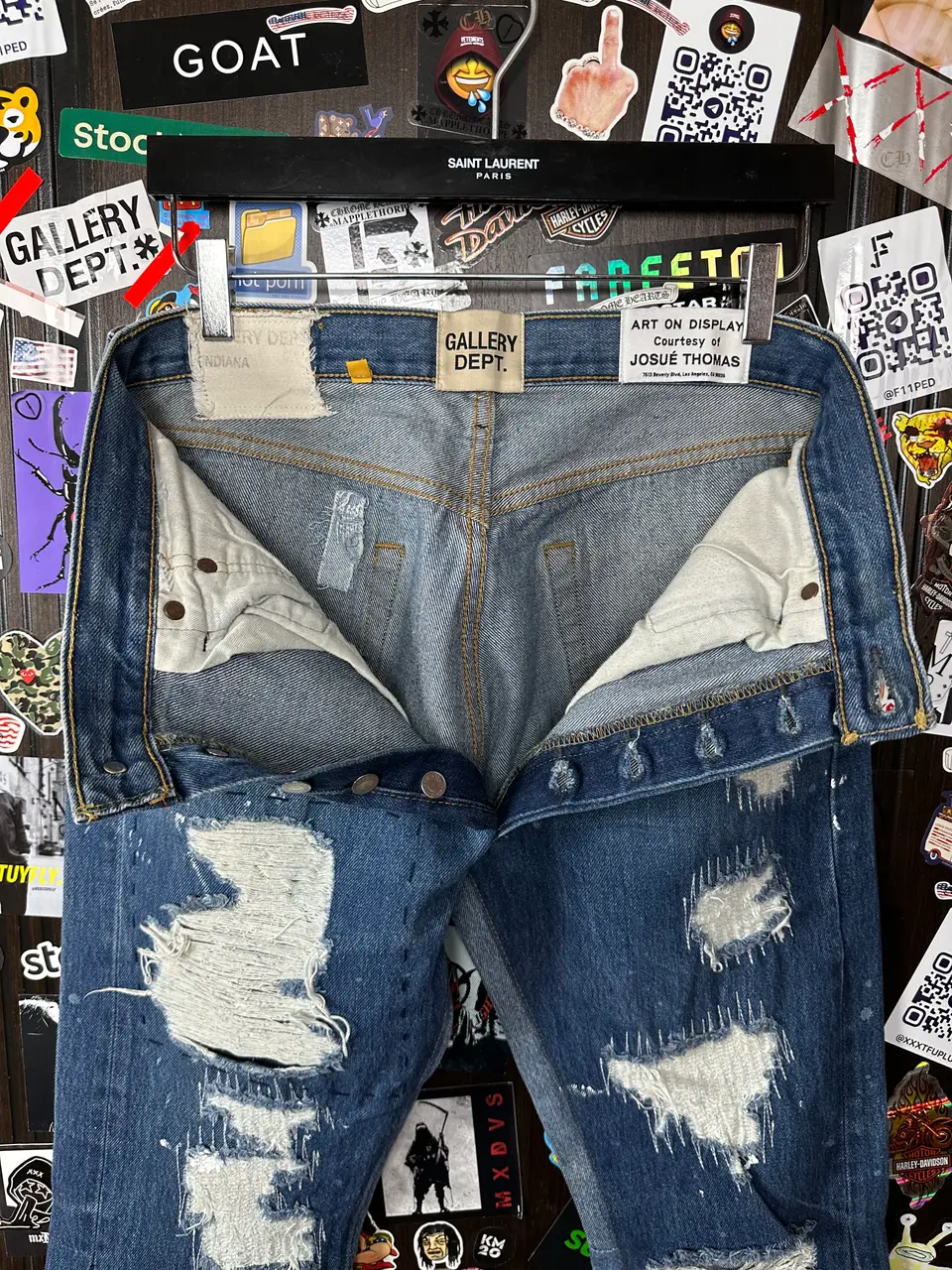 Gallery Dept. 29 Indiana Flares Jeans, detail view 8