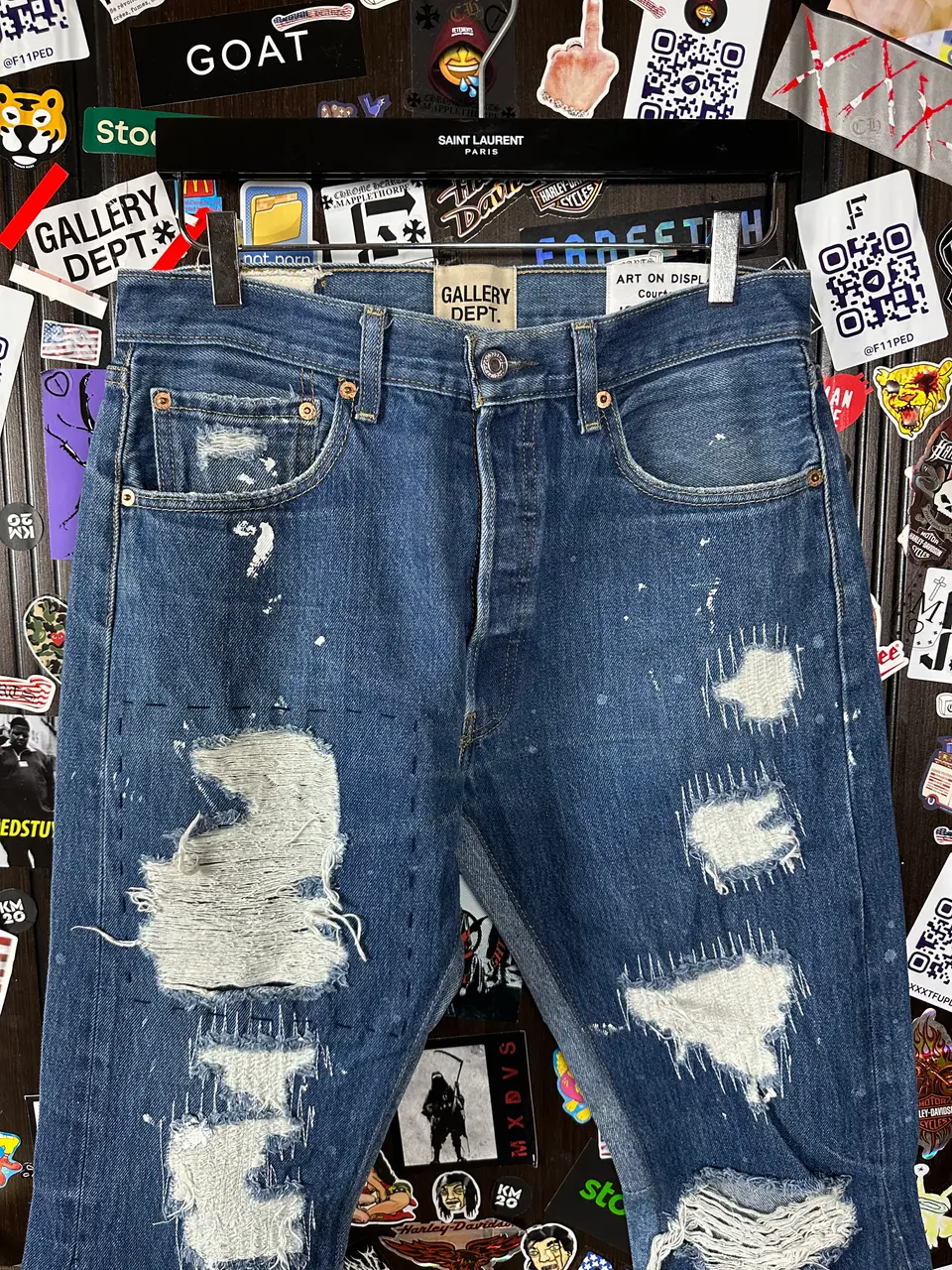 Gallery Dept. 29 Indiana Flares Jeans, detail view 6