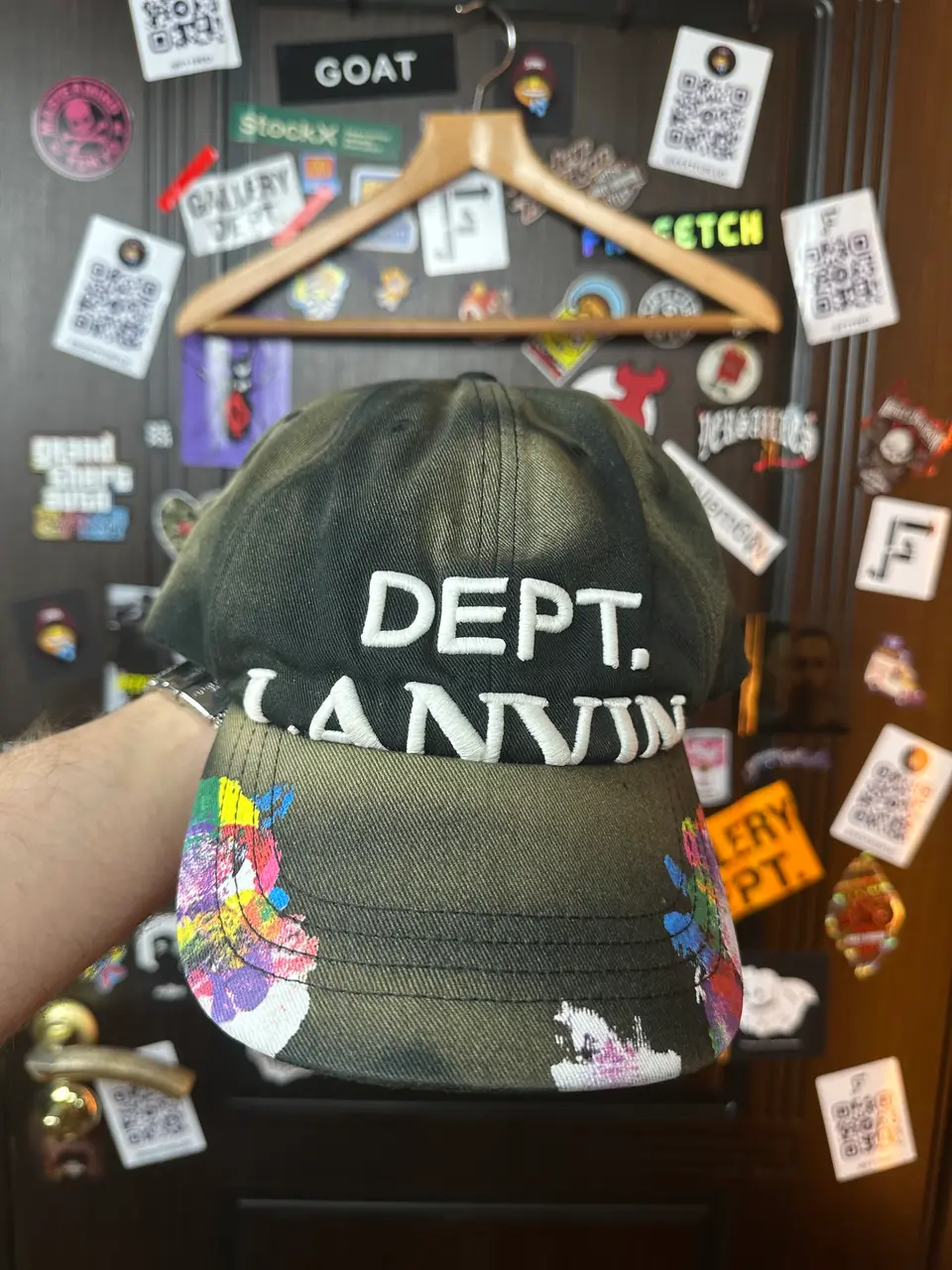 Gallery Dept. Cap Lanvin x Gallery dept, detail view 2