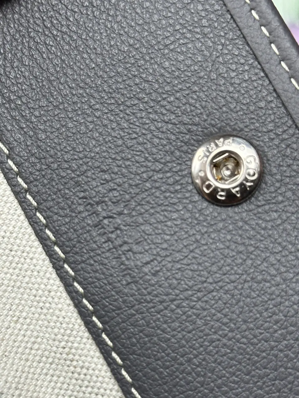 Goyard Goyard Grey Saint Louis Wallet, detail view 4