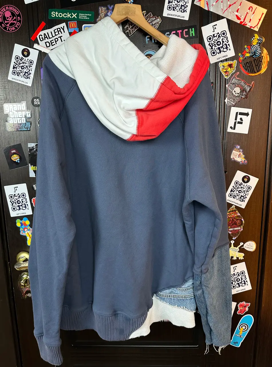 Greg Lauren "USA" Sample Hoodie 3 size, detail view 5
