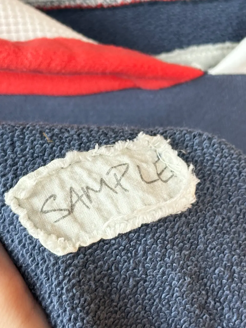 Greg Lauren "USA" Sample Hoodie 3 size, detail view 13