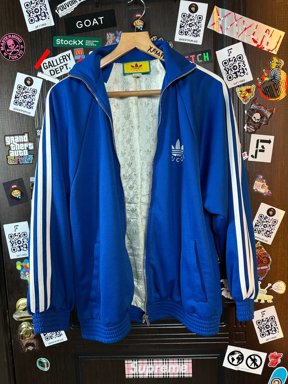 Gucci Gucci Adidas 50 Jacket, detail view 3