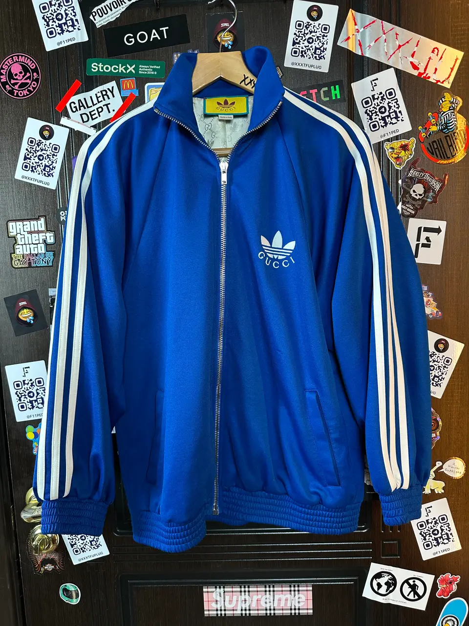 Gucci Gucci Adidas 50 Jacket, detail view 6