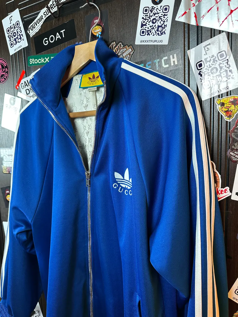 Gucci Gucci Adidas 50 Jacket, detail view 8