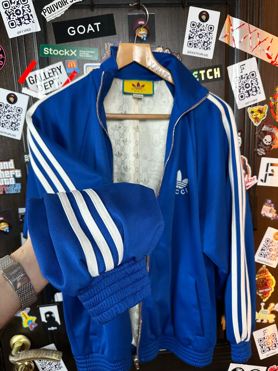 Gucci Gucci Adidas 50 Jacket, detail view 11