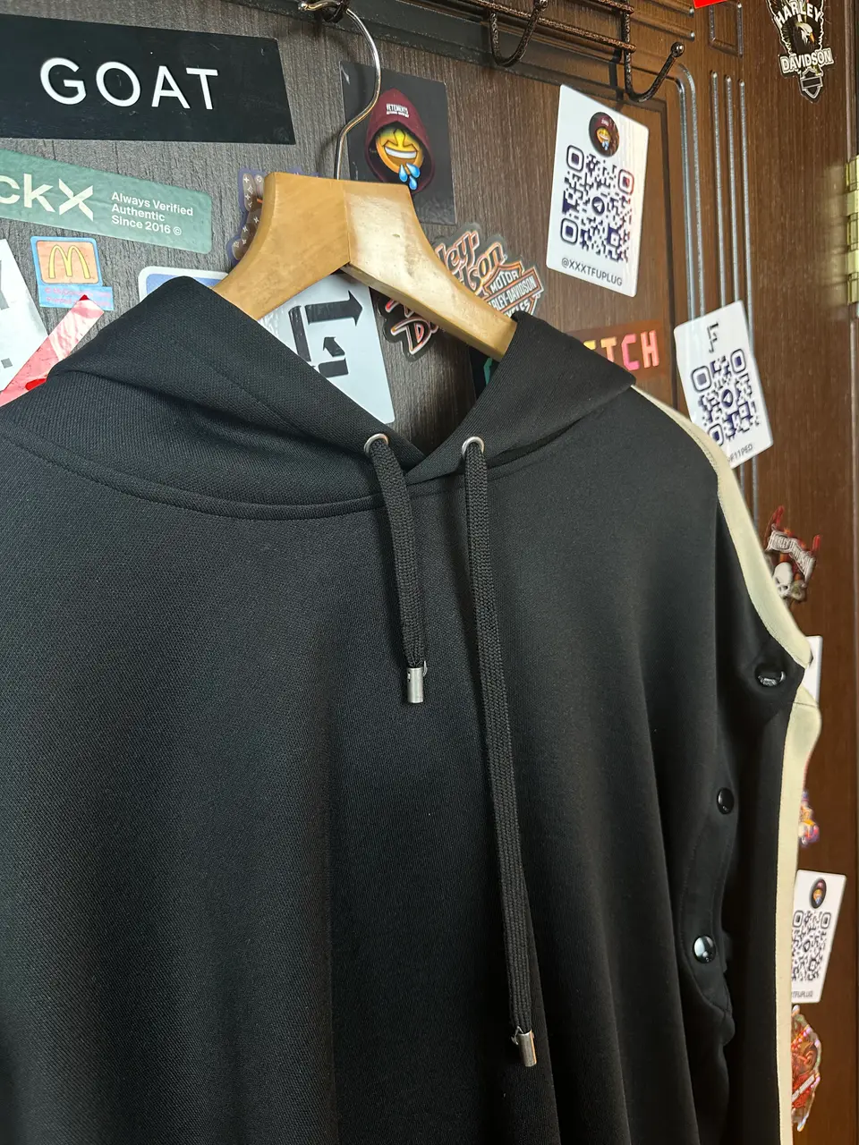 Gucci Gucci Jersey Hoodie, detail view 4