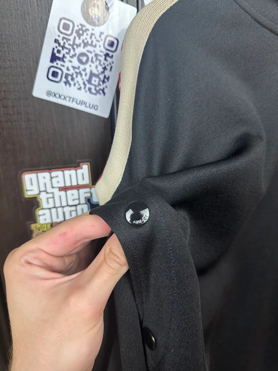 Gucci Gucci Jersey Hoodie, detail view 6