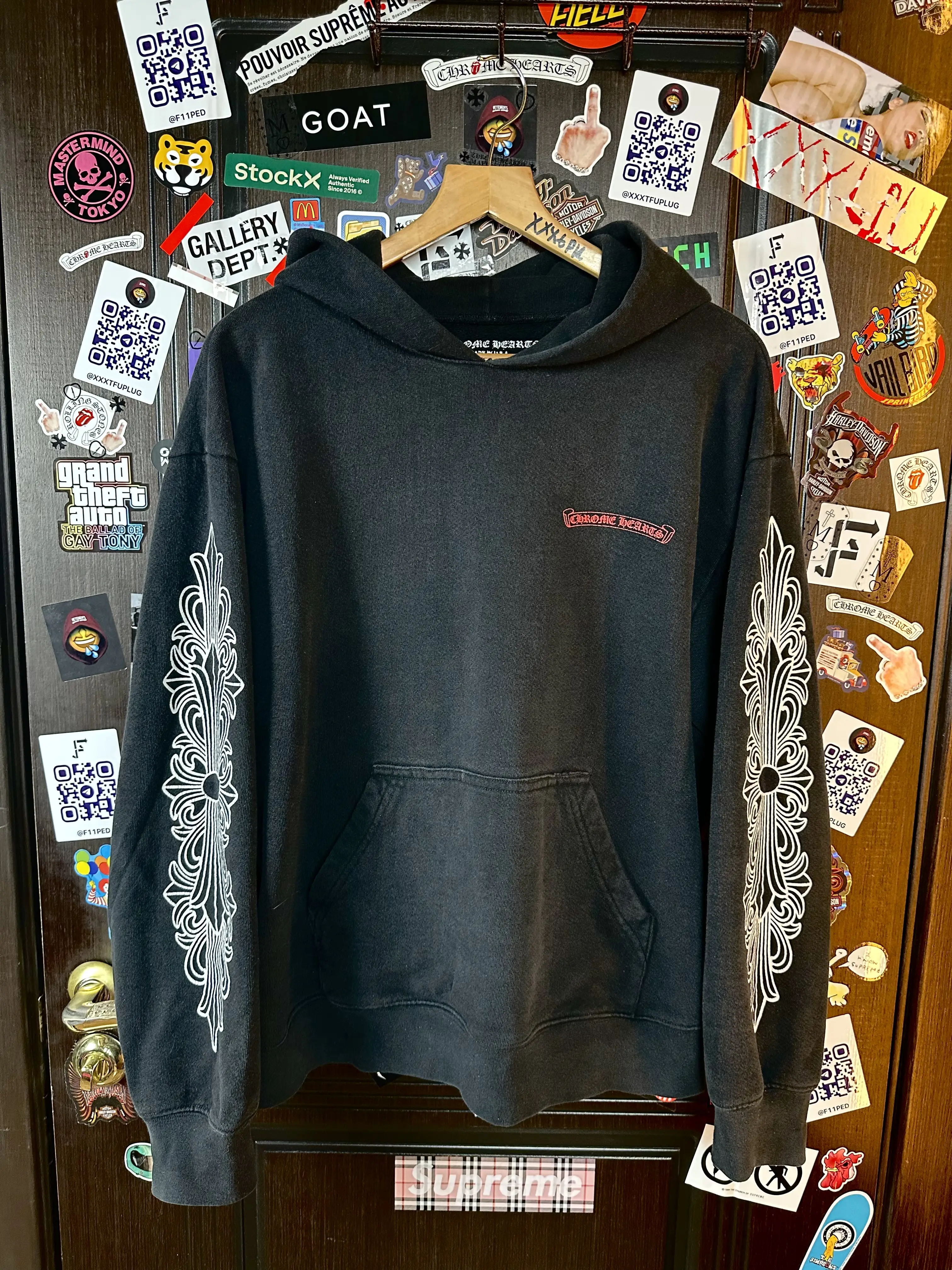 Chrome Hearts Chrome Hearts Matty Boy Chomper Golden tooth Hoodie