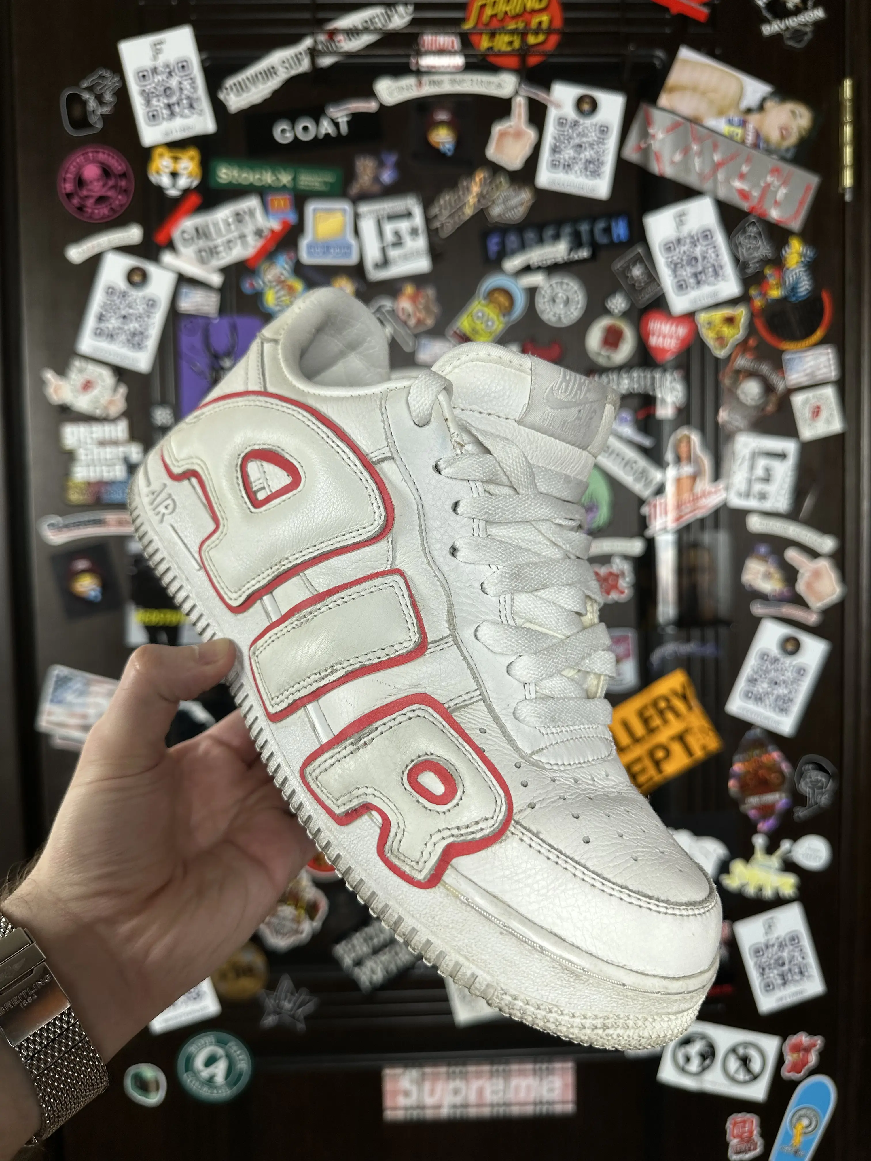 CPFM x Nike CPFM RED AIR AIRFORCR 1