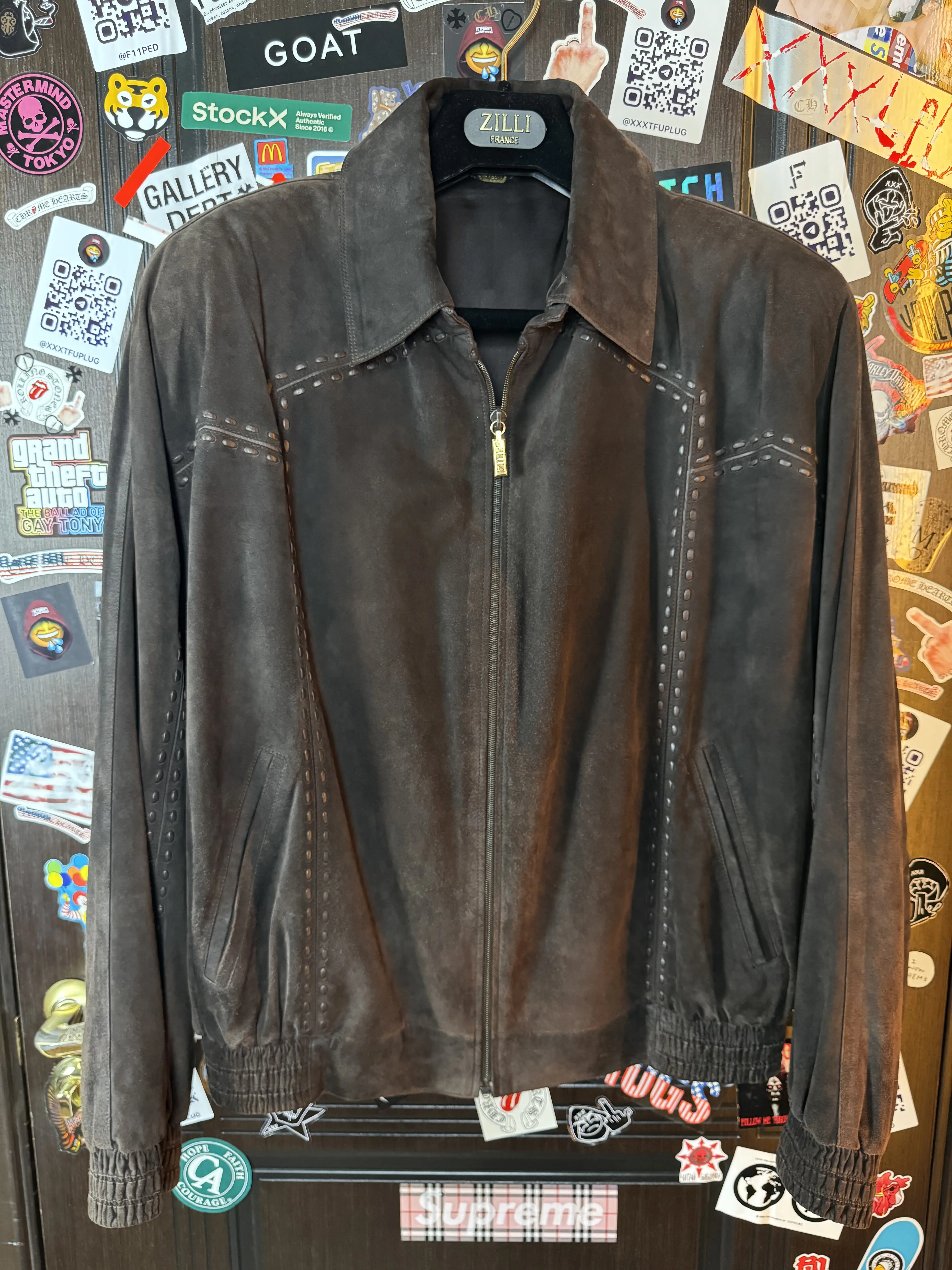 ZILLI Zilli "Damien" Suede Jacket