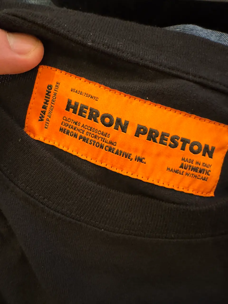 Heron Preston Mr.P M, detail view 10