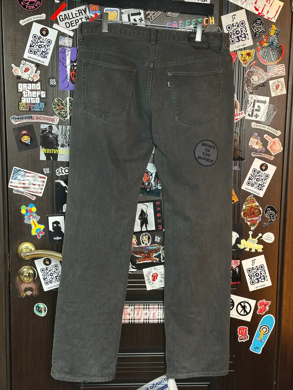 Number (N)ine N9 Patch denim, detail view 3