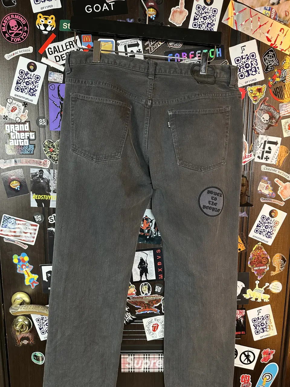 Number (N)ine N9 Patch denim, detail view 5