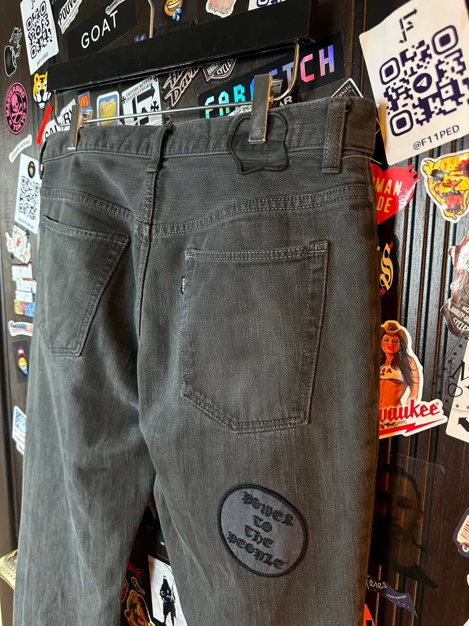 Number (N)ine N9 Patch denim, detail view 6