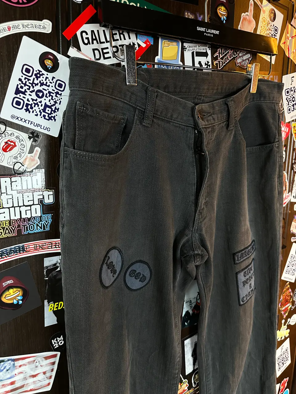 Number (N)ine N9 Patch denim, detail view 7