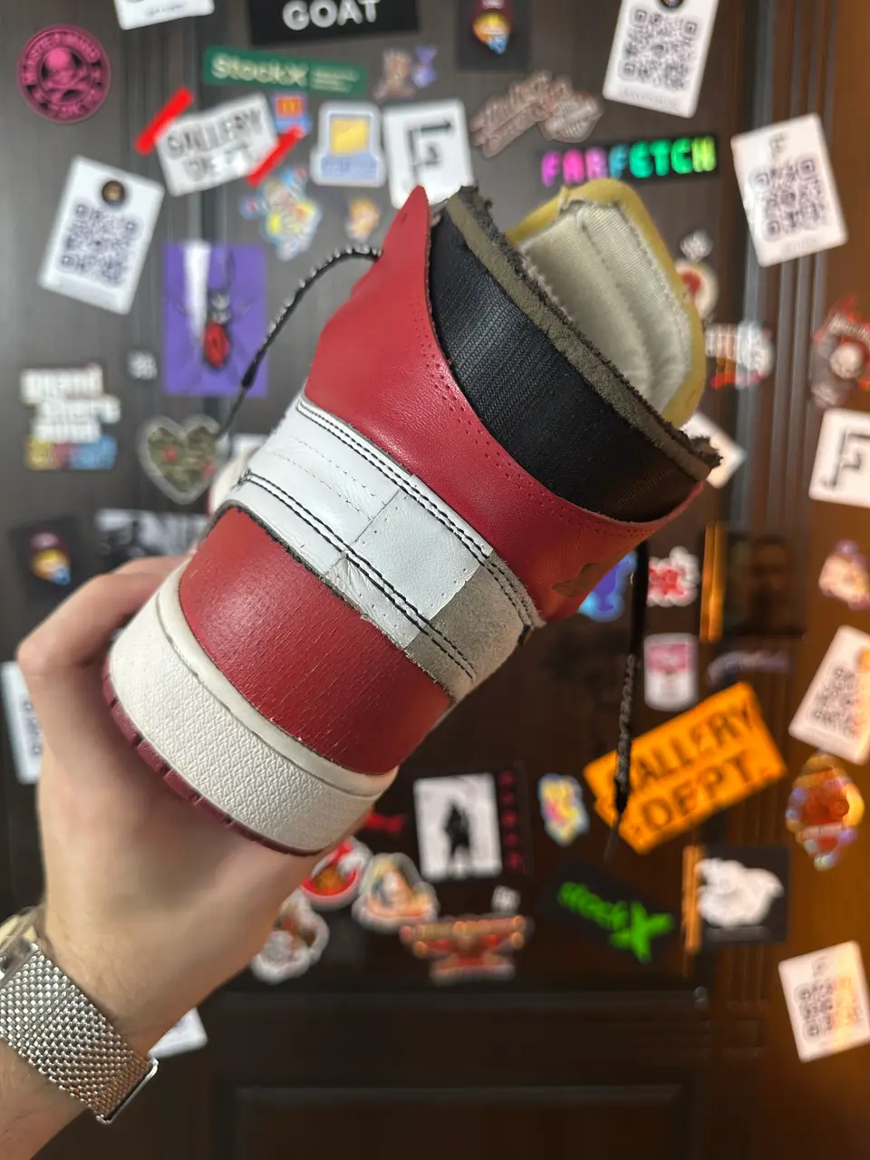 Off-White x Nike Chicago Jordan 1, detail view 5