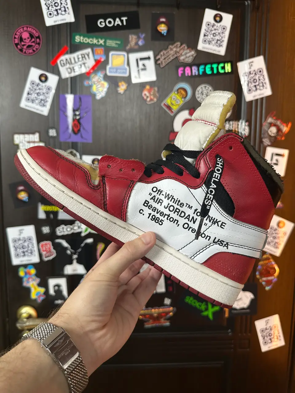 Off-White x Nike Chicago Jordan 1, detail view 8