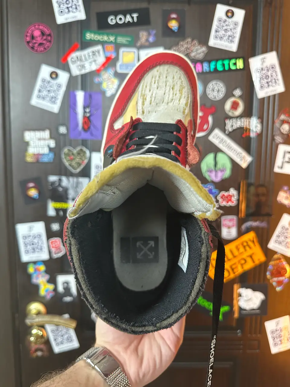 Off-White x Nike Chicago Jordan 1, detail view 9