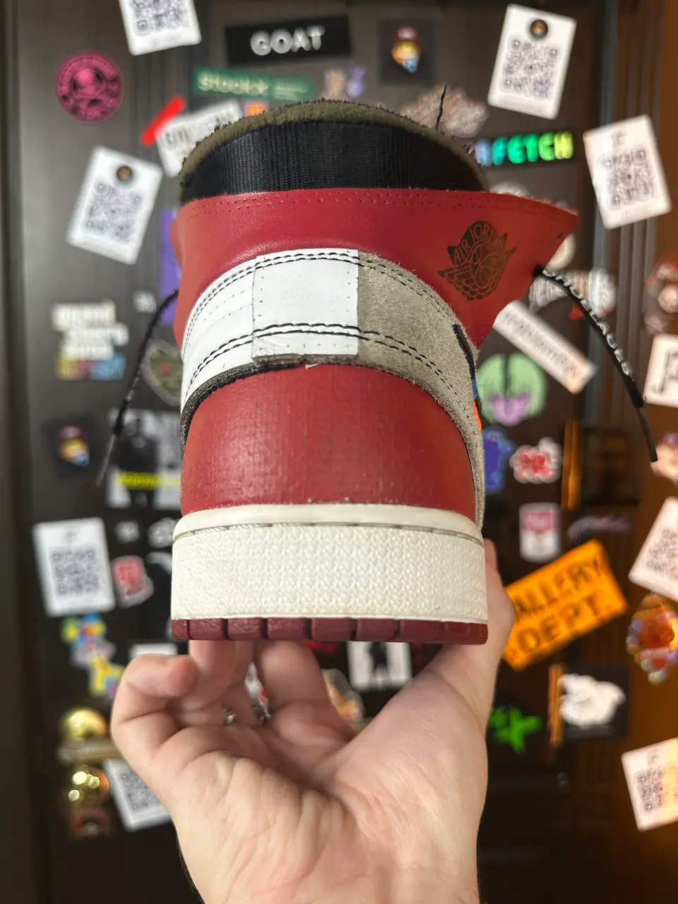 Off-White x Nike Chicago Jordan 1, detail view 10