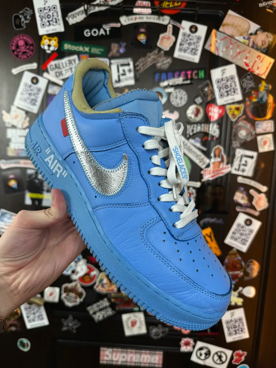 Off-White x Nike MCA AIR FORCE, detail view 3