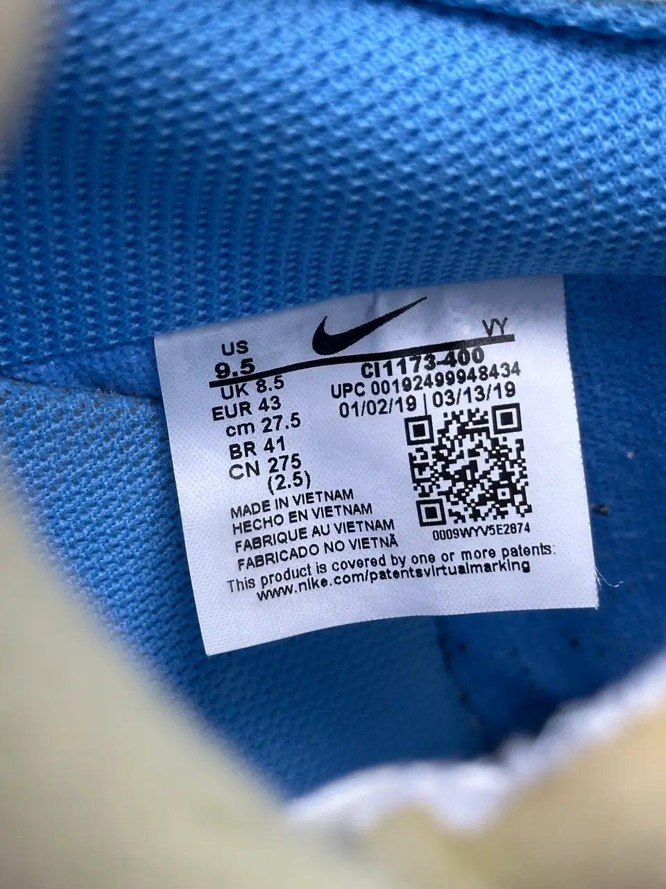 Off-White x Nike MCA AIR FORCE, detail view 18