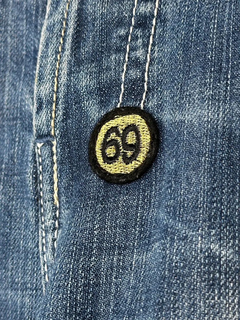 OMB x ERD OMB X ERD "FUCK PEDOPHILIA" Jeans, detail view 19
