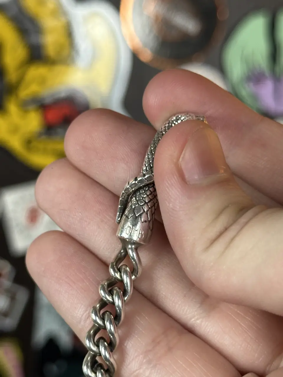 OMB x ERD OMB X ERD VVS Edenic Serpent Bracelet, detail view 14