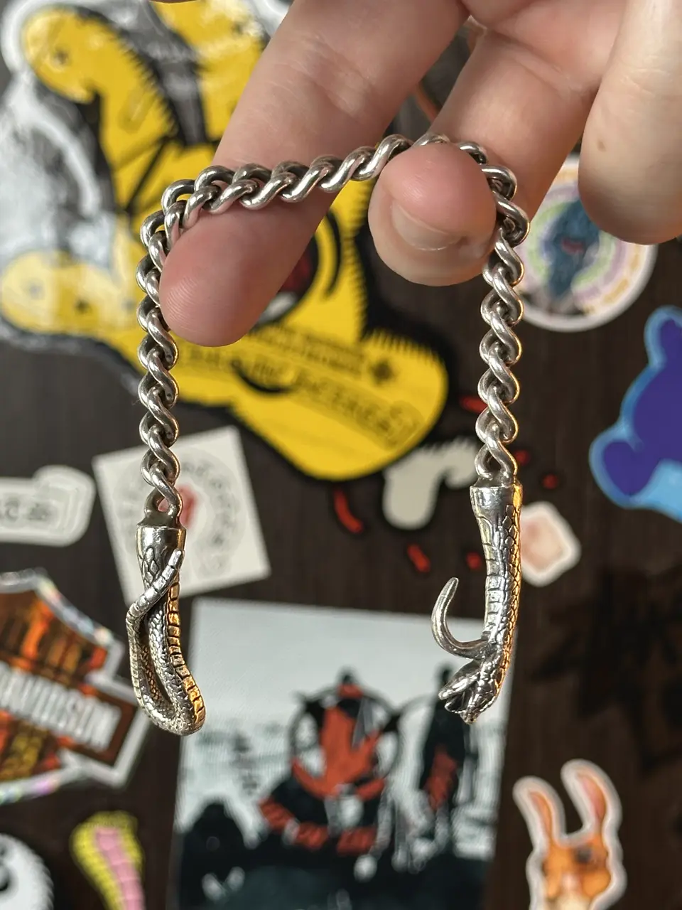 OMB x ERD OMB X ERD VVS Edenic Serpent Bracelet, detail view 6