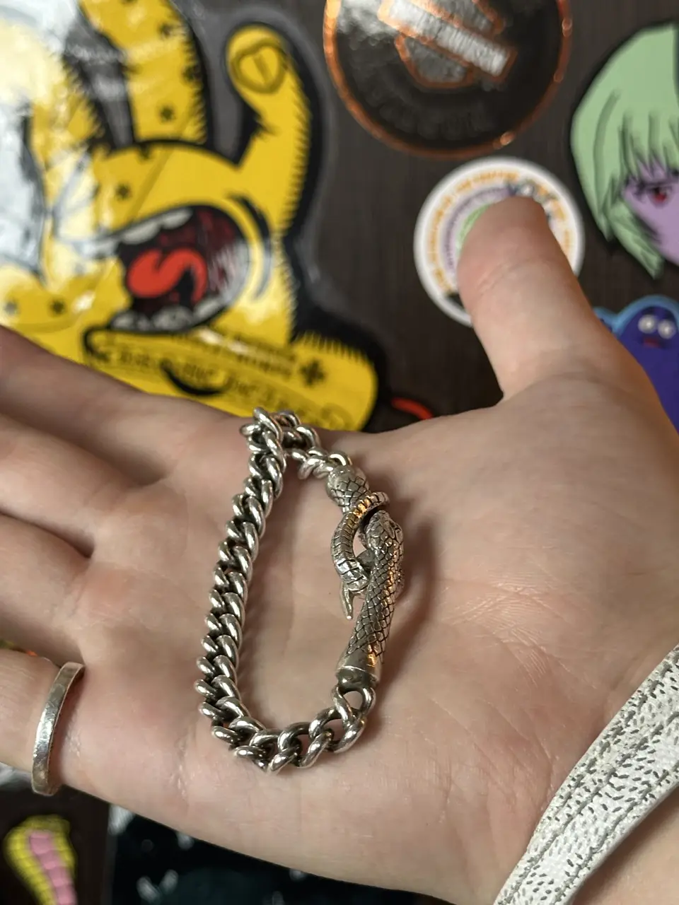 OMB x ERD OMB X ERD VVS Edenic Serpent Bracelet, detail view 13